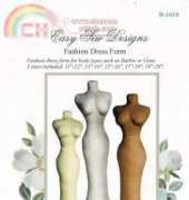 Easy Sew Designs Brown House dolls B -1610- Fashion Dress Forms