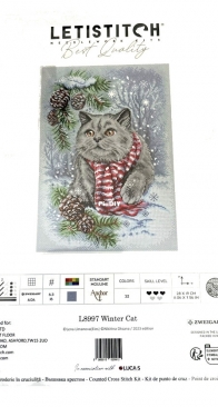 Letistitch L8997 Winter Cat