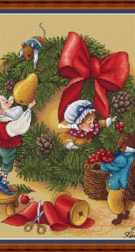 Preparing For Christmas by Alena Koshkina