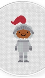 Daily Cross Stitch - Knight Costume