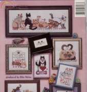 American School of Needlework ASN 3588 - Cat Purr-sonalities