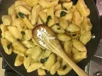 gnocchi with burnt butter and sage