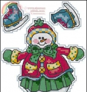 Dimensions 70-72955 - Dancing Snowlady XSD