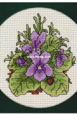 Sweet Violets from Craft Creations Magazine - Free