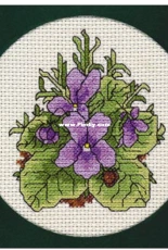 Sweet Violets from Craft Creations Magazine - Free