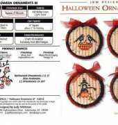 JBW Designs 263 - Halloween Ornaments III