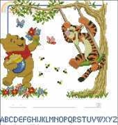 Vervaco 70.984 Pooh Group birth sampler (xsd)