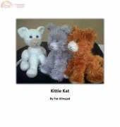 Kittie Cat by Pat Alinejad /HuggableBears on Craftsy