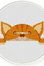 Daily Cross Stitch - Cute Meow