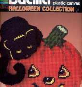 Bucilla -5980- Halloween Collection - Cat & pumpkin