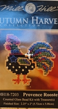 Mill Hill MH18-7203 - Autumn Harvest - Provence Rooster