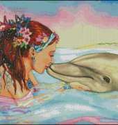 HAEJAS-1233 Dolphin Kiss