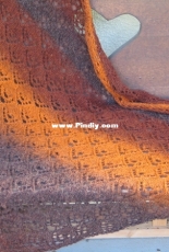 Lachende Tropfen, Smiling drops Shawl by Maschenfantasie-English,German-Free