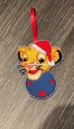 ornament lion king los disenos de inma(etsy)