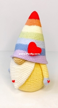 Happy Dolls Handmade - Lucy Magic Pattern - Julia /Kate - Negovorina - Rainbow Gnome