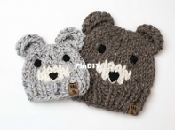 Baby Bear Ears Hat by Tara Marie