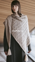 Edith Shawl by Sari Nordlund Novita Knits free