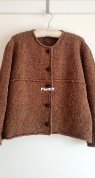 Soop Jacket by Manmi Choi - Soop Knits - Russian Translated