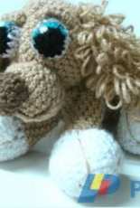perrito amigurumi
