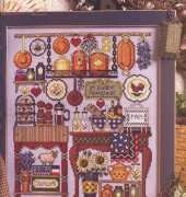 French Cuisine from Cross Country Stitching June 2005
