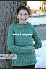 Newborn Knots - Amanda Chapman - Apricity Pullover Sweater