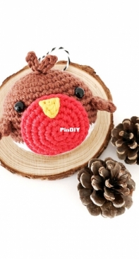 Stitch by Fay - Fay Lyth - Robin Ornament - Free