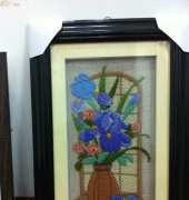 Its crewel- not cross stitch