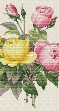 Fragrant roses by Lyubov Vodenikova