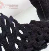 Swiss Cheese Scarf