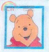 Designer Stitches B65 Winnie the Pooh Coaster