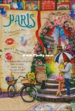 HAED HAEAIS 16499 Life Is An Open Book Paris by Aimee Stewart