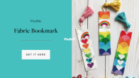 Fabric Bookmark Pattern Amy Chappell