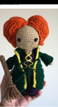 aloha808ml - McCall Alexandra Designs - McCall Lee -  Hocus Pocus Winifred Sanderson