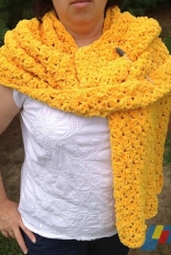 Fibre & Fellowship Scarf- Gentleness by JM Cobb -Free