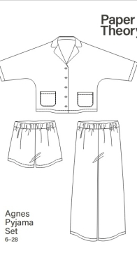 Paper Theory - Tara Viggo - Agnes Pyjamas Set - Sizes 6-28