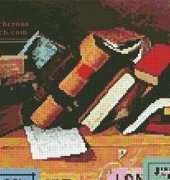 Artecy Cross Stitch - Job Lot Cheap by William Michael Harnett