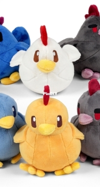 Sew Desu Ne? - Choly Knight - Stardew Valley Chicken Plush - Machine Embroidery Files - Free