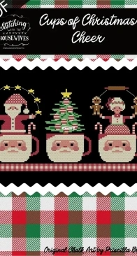 Stitching With the Housewives Cup Of Christmas Cheer