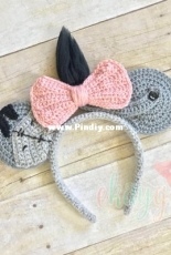 EkayG Crafts - Erin Greene - Eeyore Mouse Ears - Free