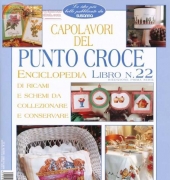 Prima Donna Edi. Encyclopedia-Capolavori del Punto Croce-N°22/Italian