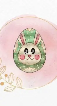 Easter egg. Rabbit by Olesya Tsymbal
