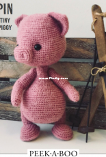 Peek A Boo - Nadya Titova - Pin Tiny Piggy