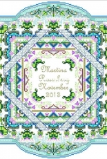 Chatelaine Bluebell Lace Mandala XSD