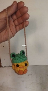 chick in its hammock