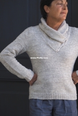 Campanule Pullover by Hel et Zel-English,French-Free