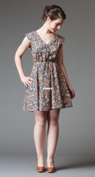 Deer and Doe - D0008 - Reglisse Dress - Sizes 34-52 - English, French