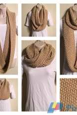 Multi-Way Infinity Scarf by Gena Shaffer-Free