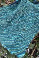 Blaetterrauschen Shawl/Wrap by Sue Berg -Eng.,German-Free