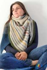 Colorsea Shawl by Nunzia Diglio