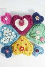 Pocket Hearts by Frankie Brown/Frankies Knitted Stuff